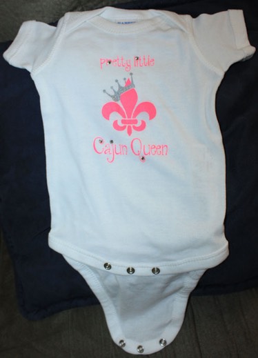 LALadyFanCajunQueenOnsie