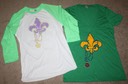 LALadyFanLadiesFleurDeLisShirts